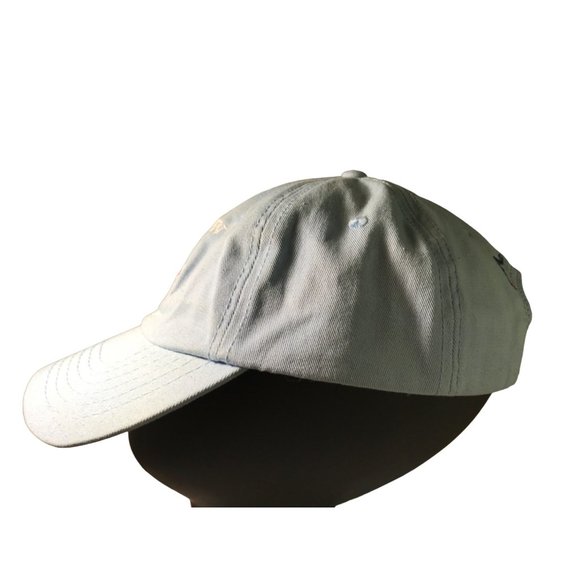 USGA MEMBER U.S. Open 2019 Pebble Beach Blue Red Cap Hat Lid Distressed Used St - Picture 3 of 8